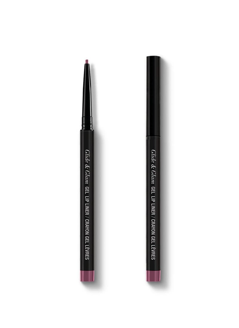 Absolute New York - Absolute New York Glide  Glam Gel Lip Liner MDGL08 Plum 8 Oz - Image 1