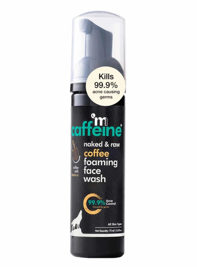 MCaffeine - Coffee Foaming Face Wash (50 ml) - Image 1