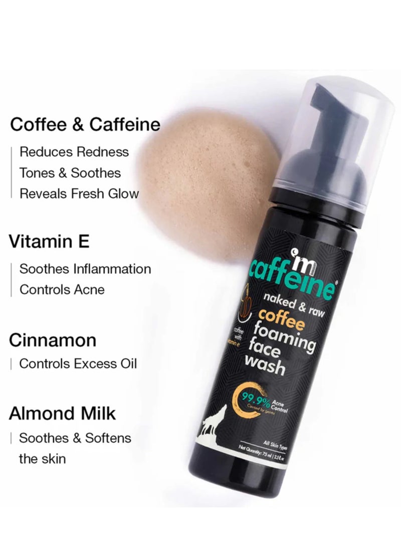 MCaffeine - Coffee Foaming Face Wash (50 ml) - Image 1