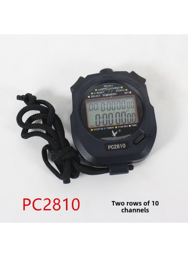 Tianfu PC Stopwatch Running Timer Double Row 10 Channel 3 Row 30 Channel 60 Channel TF810 Professional Track And Field Stopwatch-Display Accuracy:Tianfu Pc80 Three Rows 30 Channels