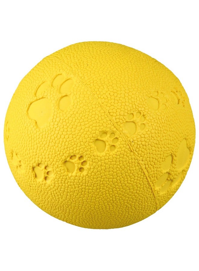 تريكسي كرة لعبة للكلاب مصنوعة من المطاط الطبيعي للجراء والكلاب، متينة، لعبة رائعة للمضغ والجلب بتصميم على شكل جرو، قطر 6 سم - Image 2