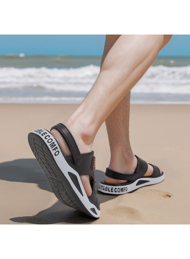 TZLDN Lidani Men's Sandals New High-end Summer Sports Driving Beach Eva Soft Bottom Slippers For Men - Image 3