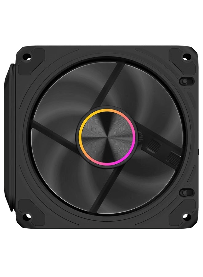 Segotep Gs-120 Argb Obsidian Black Triple Pack New Modular Reverse Blade Fan - Image 3