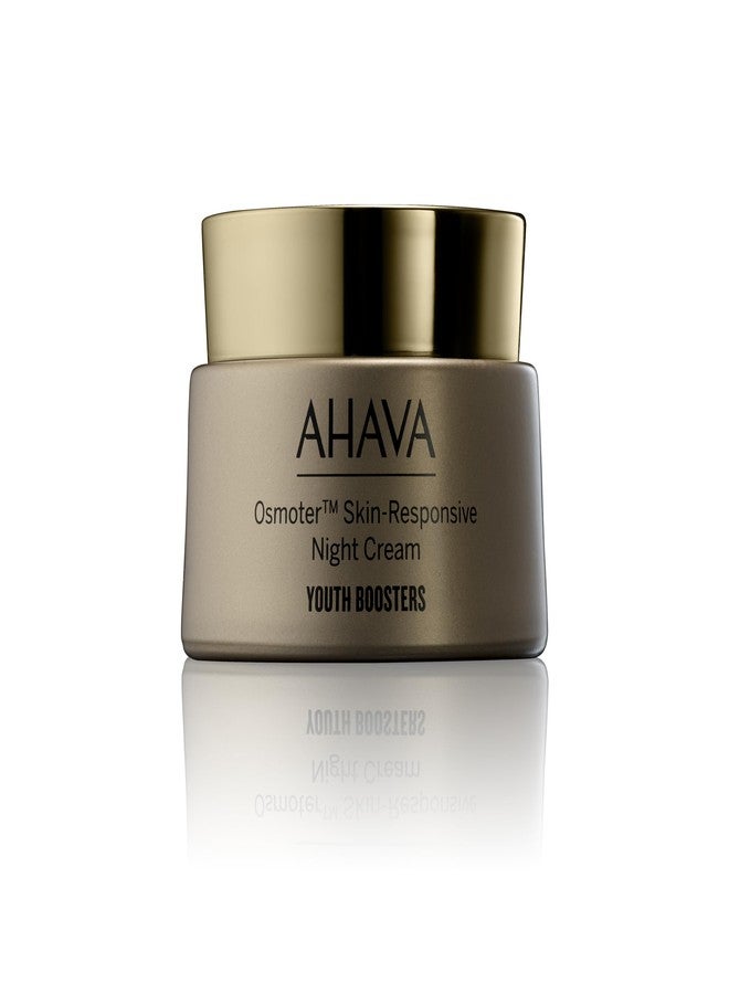 AHAVA Osmoter Skin-Responsive Night Cream - With the patented Smartium technology, re-sets the look of skin during night with intense activity & boosts skin renewal for enhanced luminosity, 1.7 Fl.Oz - Image 1