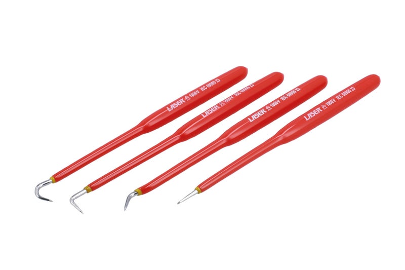 Laser 8941 Slim Insulated Hook Set 4pc - Image 1