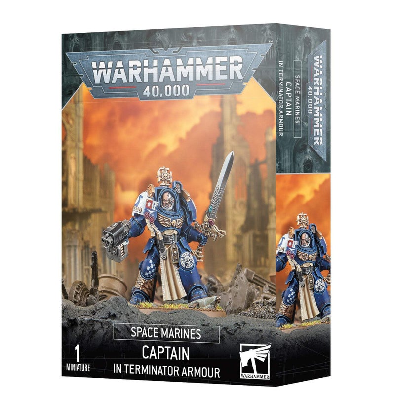 WARHAMMER Games Workshop Warhammer 40000 Space Marines Captain In Terminator Armour - Image 2