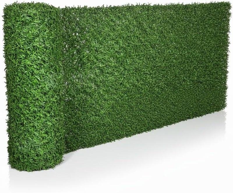 Egardenkart سياج حديقة الخصوصية من إيغاردن كارت - سياج خصوصية مزدوج الجوانب للحديقة، خصوصية الشرفة | سياج شرفة مقاوم للحريق ومقاوم للأشعة فوق البنفسجية لتزيين شرفة الحديقة - Image 1