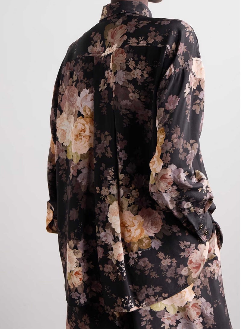 Floral Chiffon Shirt  - Image 2