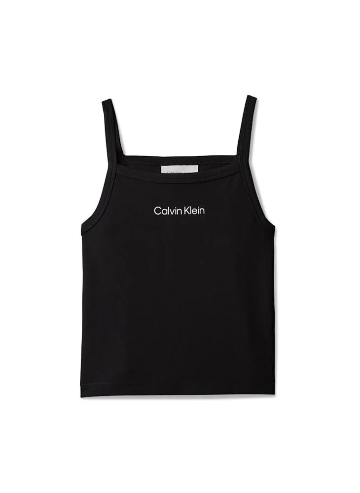 Calvin Klein Jeans Ck Black Punto Milano Strap Top for Women | Best Price UAE