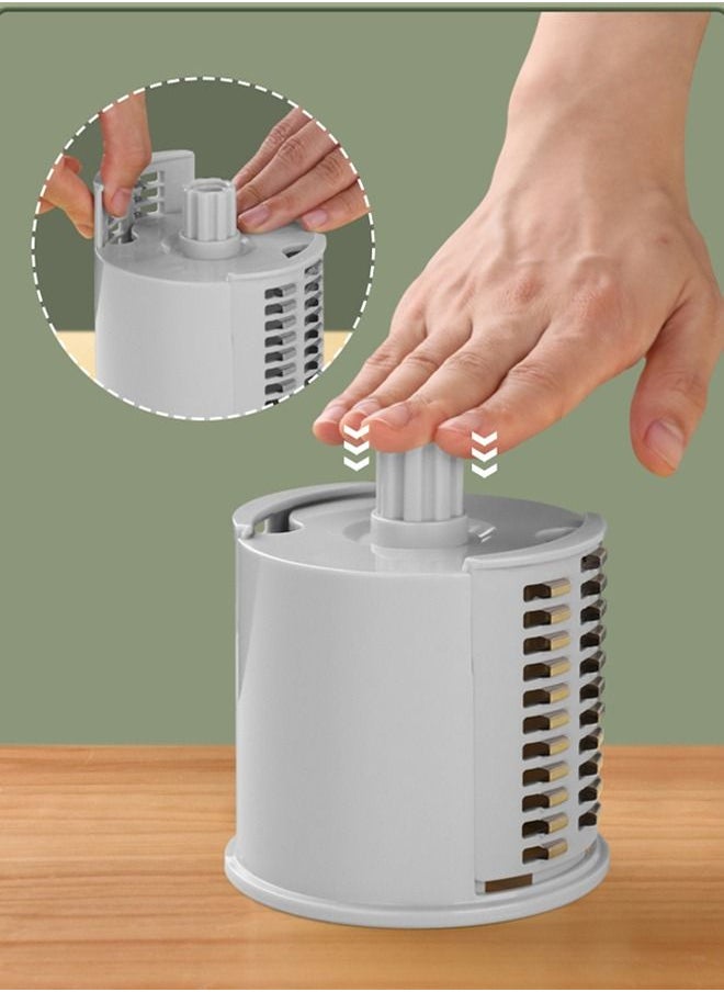 Cady One - Multi-Function Rotary Grater Vegetable Cutter multicolour - Image 1