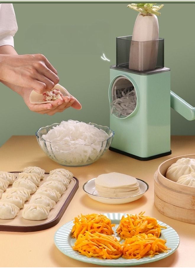 Cady One - Multi-Function Rotary Grater Vegetable Cutter multicolour - Image 1