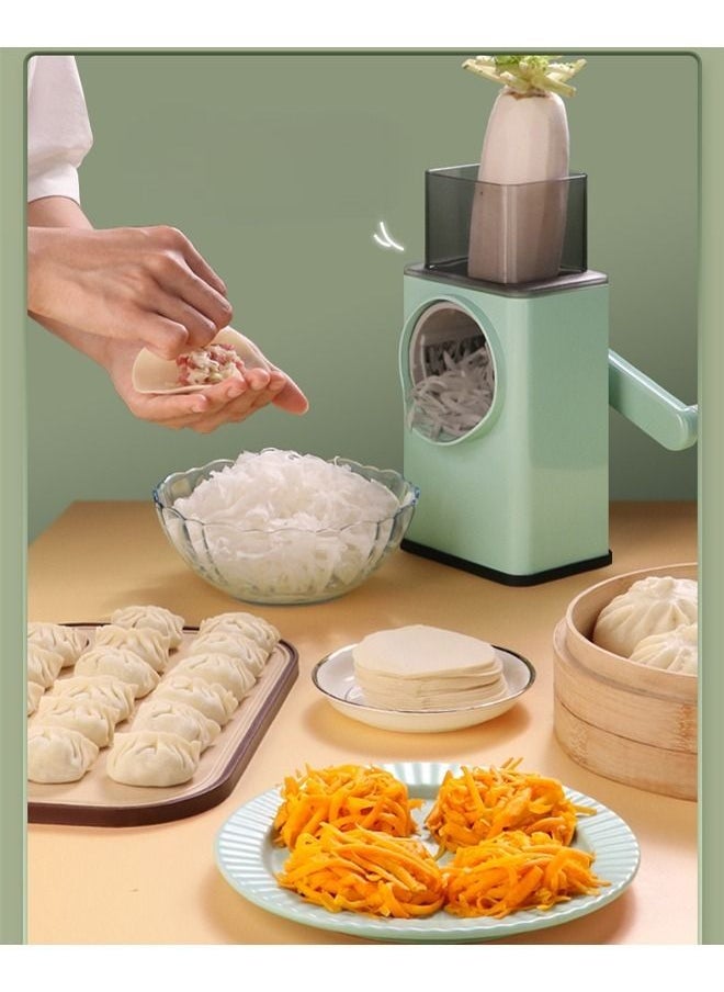 Cady One - Multi-Function Rotary Grater Vegetable Cutter multicolour - Image 1