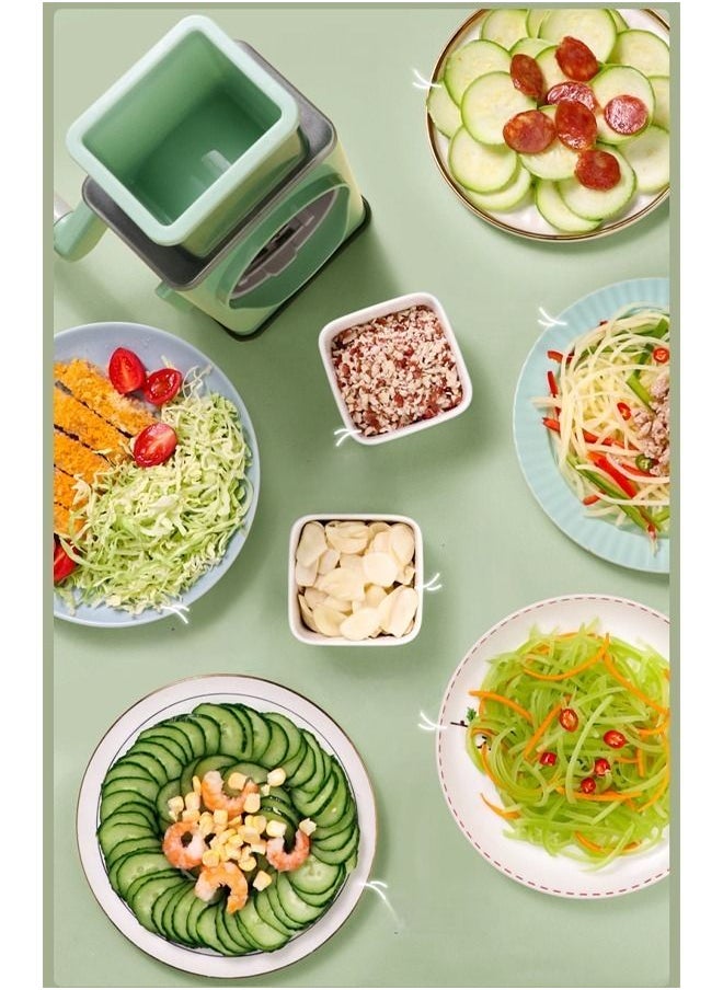 Cady One - Multi-Function Rotary Grater Vegetable Cutter multicolour - Image 1