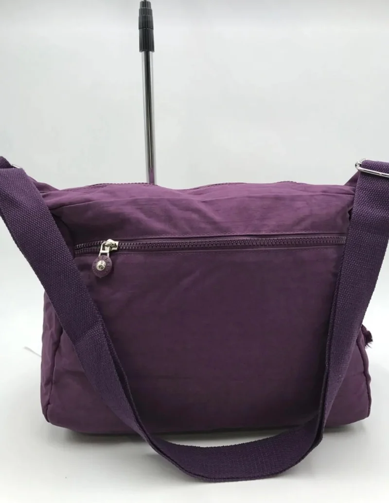 دومينو Fcstore Clinkir Waterproof Purple Crinkle Shoulder Bag / Messenger / Crossbody / Multi Pocket