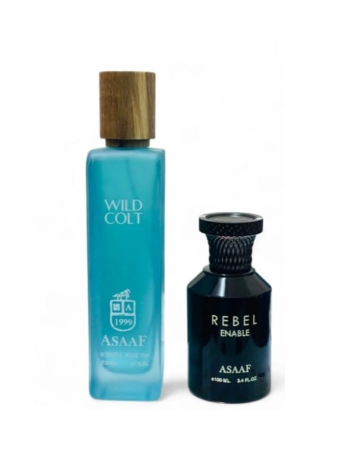 ASAAF - ASAAF WILD COLT 200ML+REBEL ENABLE 100ML - Image 1