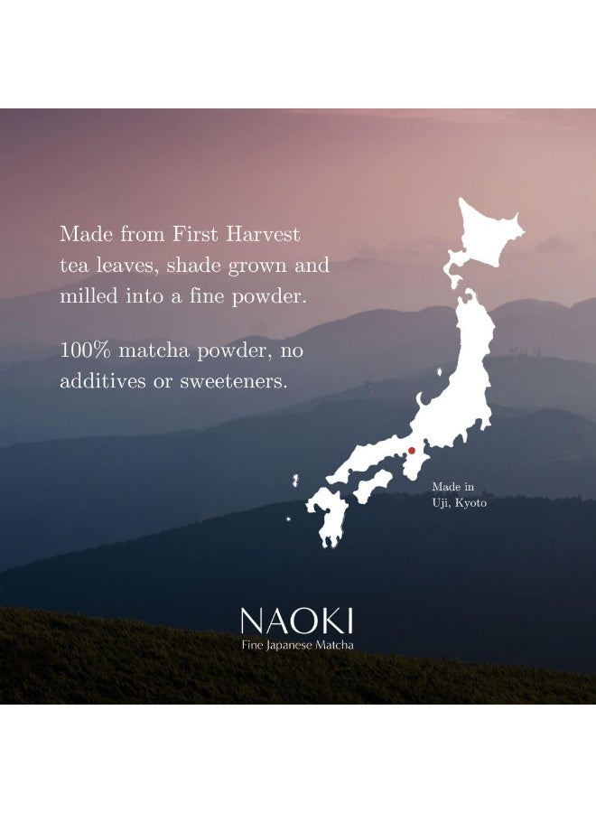 Naoki Matcha Superior Ceremonial Blend – Authentic Japanese First Harvest Ceremonial Grade Matcha Green Tea Powder from Uji, Kyoto (100g / 3.5oz) - Image 4