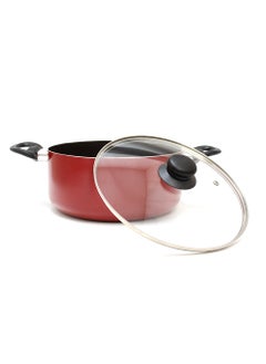 BLACKSTONE وعاء طهي غير لاصق أحمر/أسود 20 سم  - Image 4
