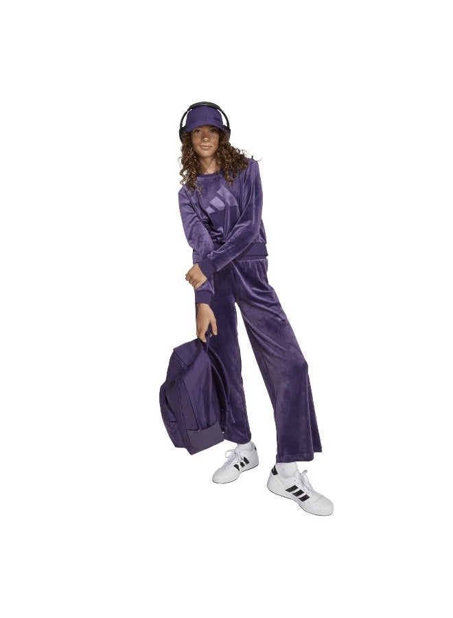 Adidas Jg Hld C Swt Purple Training Sweatshirts For Junior 7-8Y - Image 4