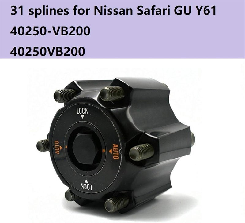 QASULER Automatic Free Wheel Hub Locking Hubs - Image 2