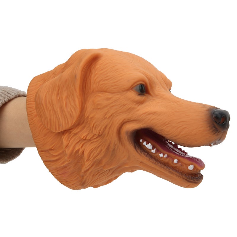 Kid Dog Model Hand Puppet Gloves High Simulation Telling Story Doll Children Toy - Image 4