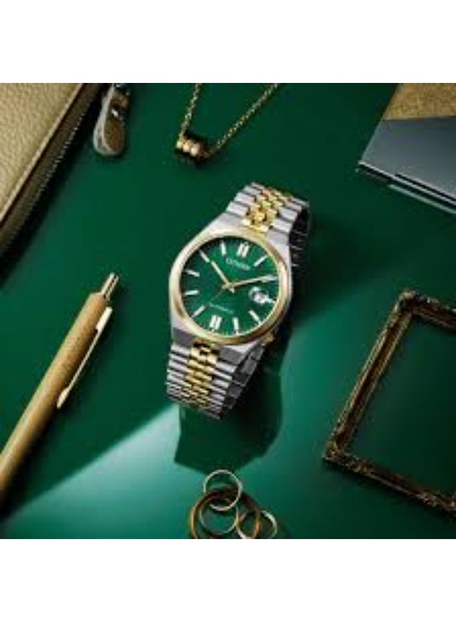 Citizen Tsuyosa 60 Men Green Watch NK0024-54X - Image 3