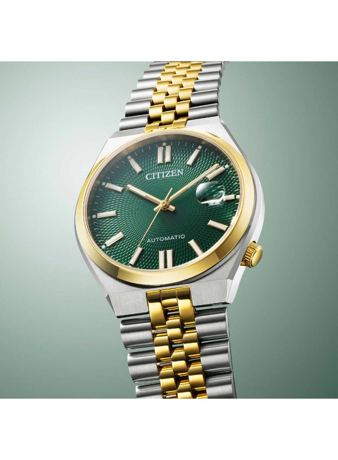 Citizen Tsuyosa 60 Men Green Watch NK0024-54X - Image 4