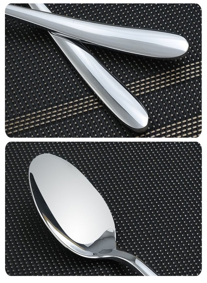 Kekow 12-Piece Stainless Steel Dessert Spoons - Image 2