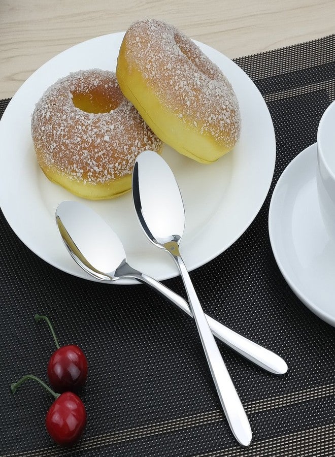 Kekow 12-Piece Stainless Steel Dessert Spoons - Image 4