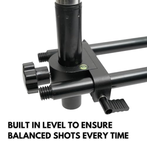 Glide Gear REVO 50 360° Rotating Camera Platform Rig, Adjustable Arm for DSLR or Smartphone, Aluminum Build, Supports Up to 40lbs - Image 3