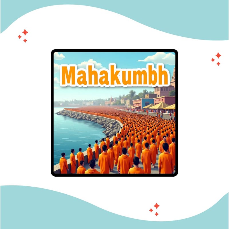 GiftODay Mahakumbh Mela Theme Souvenir Wooden Fridge Magnet for Refrigerator MAHAKUMBH Printed Magnet for Office and Home Decoration Pilgrimage Maha Kumbh Mela Memories Souvenir Gift - Image 5