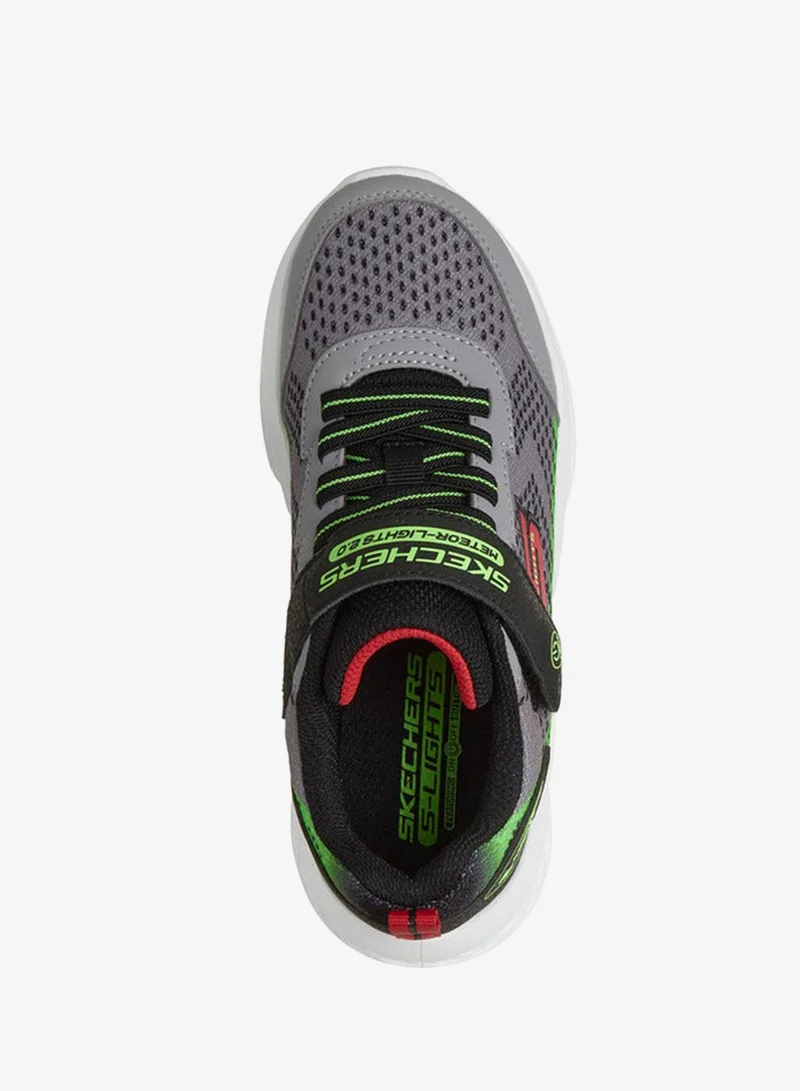SKECHERS Boys Meteor-Lights 2.0 Hook & Loop Sneakers