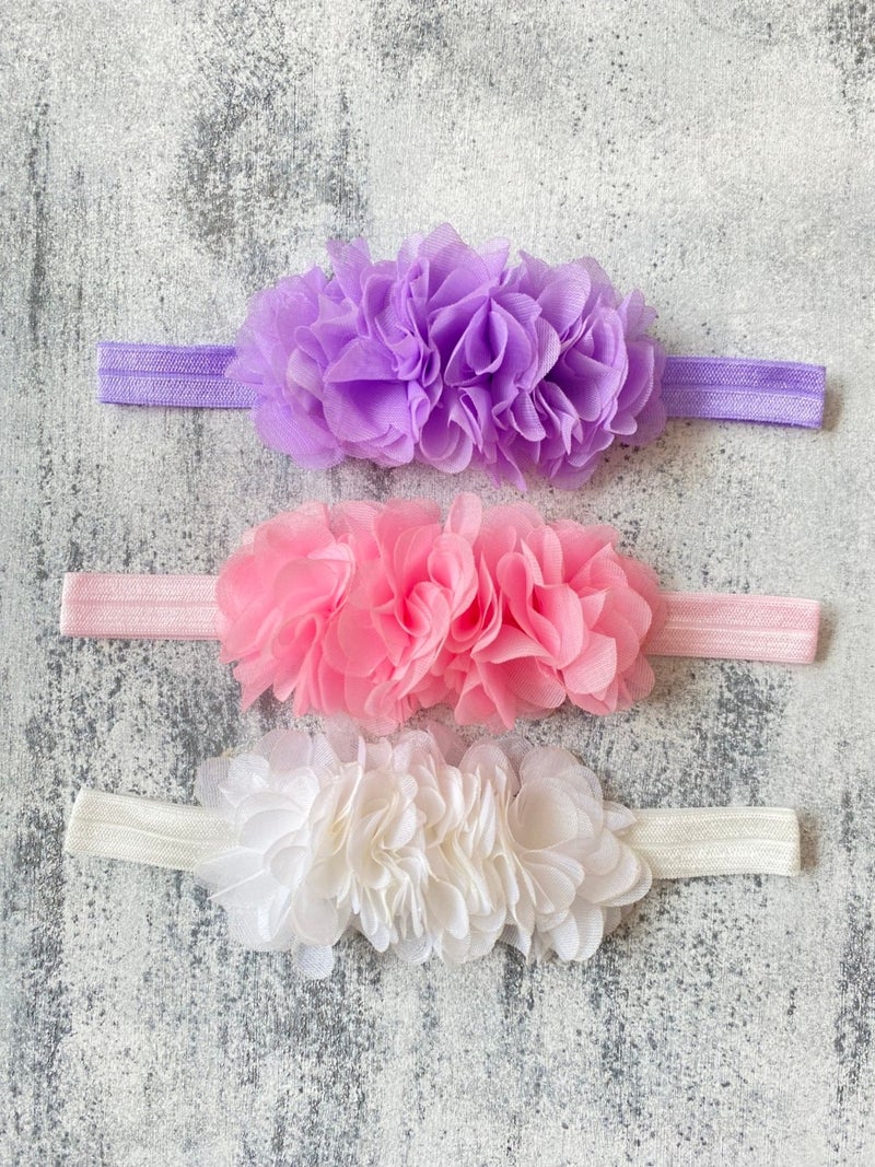 Pempem Bandana Pempembandana Baby Girl Floral Bandana Set of 3