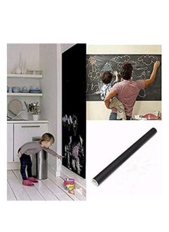 Generic Paper-blackboard chalk sticker on the wall, blackboard sticker for home, school and office, vinyl roll size 60cm × 2m - from Rana store  - Image 4