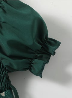 Kidle New Children's Clothing Green Waist Tutu Skirt  - Image 3