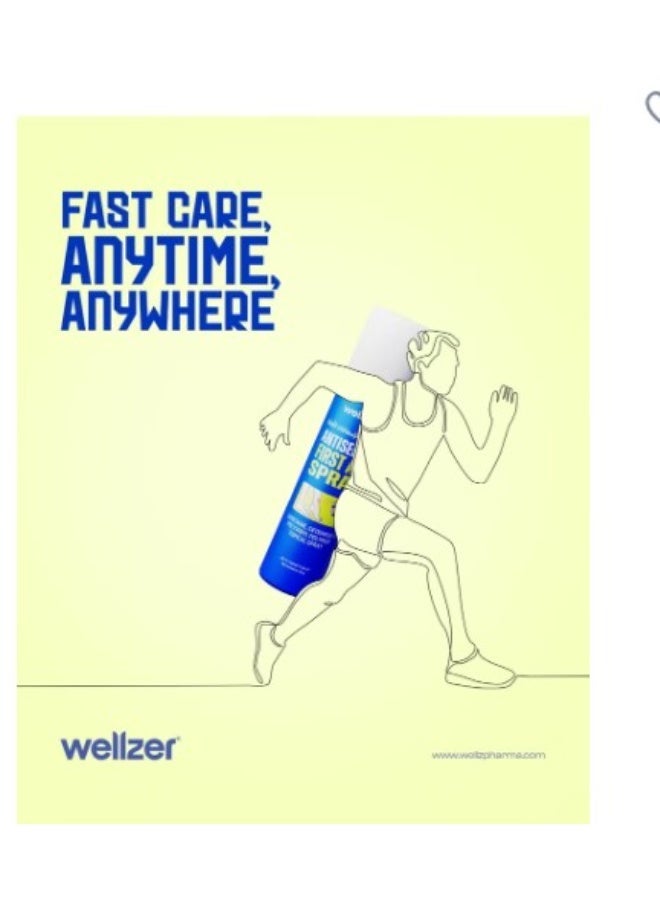 Wellzer Antiseptic First Aid Spray 55g - Image 2