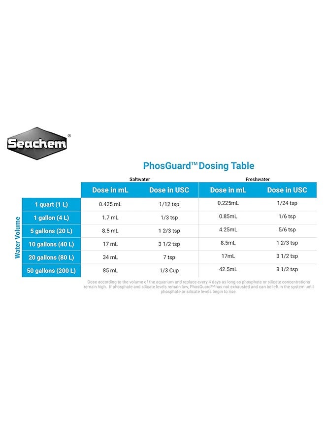 Seachem فوسغارد - 250 مل - Image 2