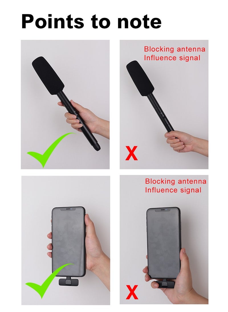 Generic - Wireless interview microphone Mobile SLR camera dedicated to news reporters outdoor street noise cancelling handheld microphone (3.5mm) - Image 1