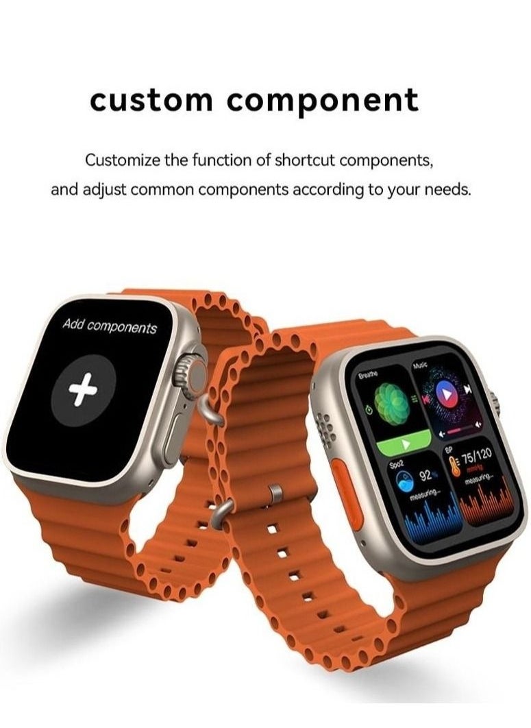 the mt18ultra smart watch has a heart rate system a microphone an aluminum frame and full touch screen