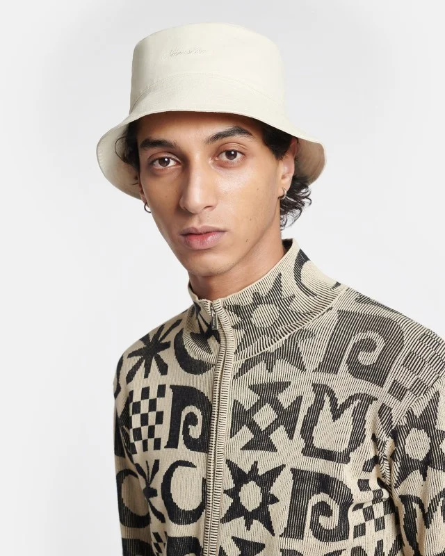 Nanushka Sculptural Cotton Hats & Caps