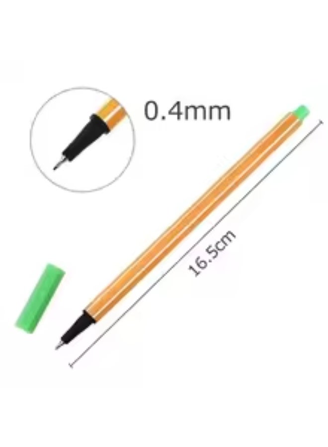 12 Colors Fine liner Pens 0.4mm Fine Tip Drawing Color Pens - Image 5