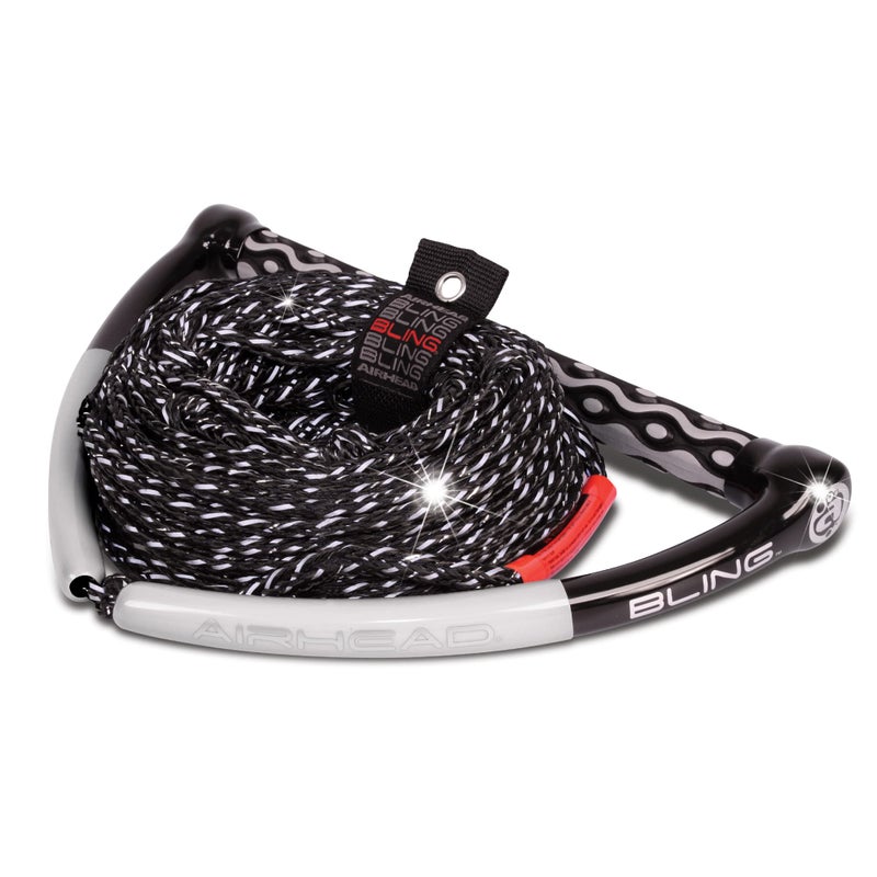 Airhead حبل التزلج على الماء Airhead Bling Stealth، 5 أقسام، 75 قدم - Image 1