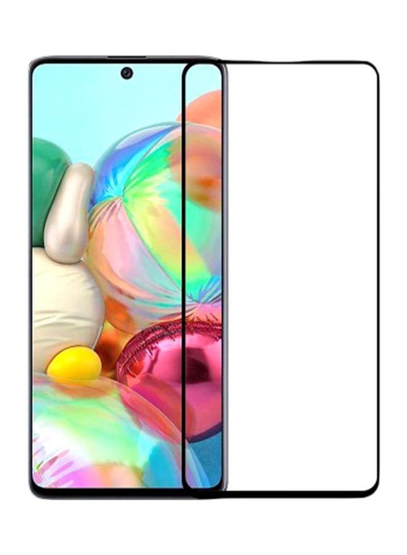 BORTONY Ultimate Tempered Glass Screen Protector For Samsung Galaxy A51 Black/Clear - Image 1