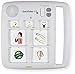 AbleNet QuickTalker 7 Portable MultiMessage Speech Device with FeatherTouch Technology 23 Messages 5 Recording Levels and Durable Design AAC Communication Device for Non Verbal Kids Adults - Image 1