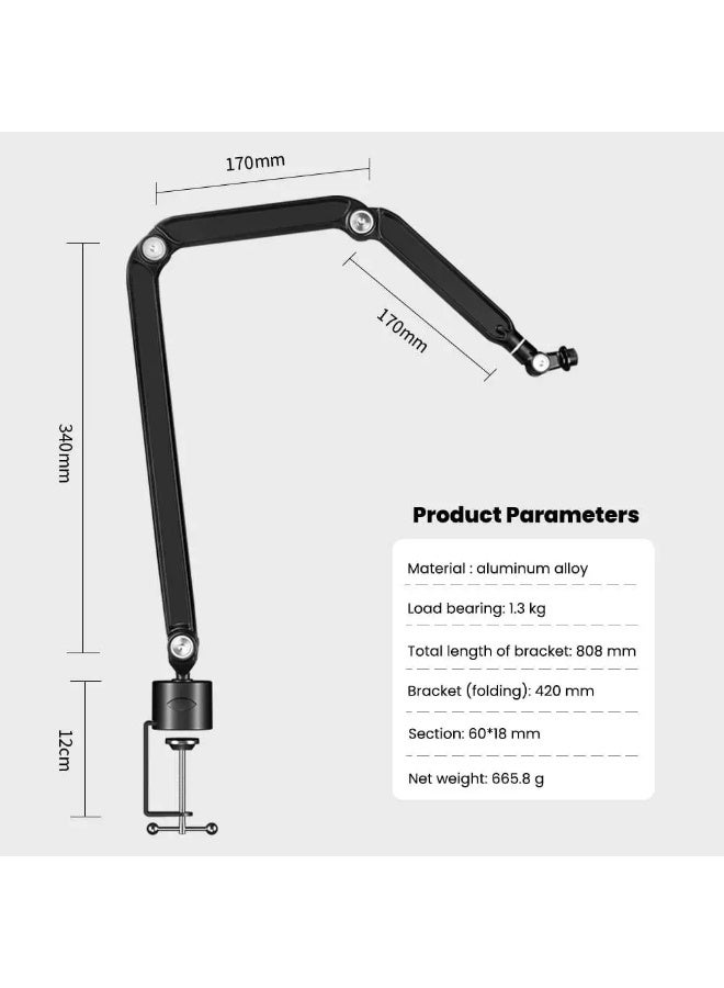 YQLIFE Microphone Arm Stand - Image 5