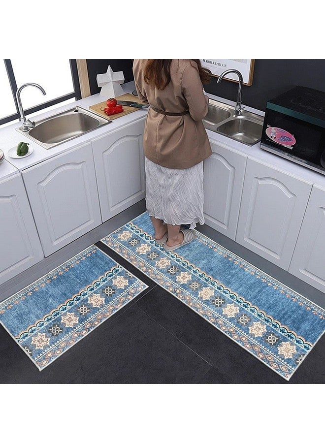 Home-Cloud Home Cloud Anti Fatigue Kitchen Rug Printed Thick Anti Slip, Washable, Big Size, Designer Folding Kitchen Mat for Home BedroomStandard Size (41 x 122 cm 41 x 61 cm) - Image 2