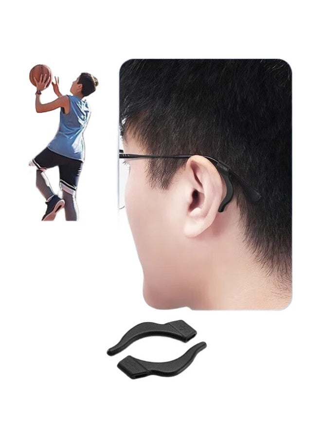LOVECRAFT Glasses Anti-Slip Silicone Ear Grips Ear Hook Set Fixed Anti-Wear Ear Support Artifact Accessories - Image 1