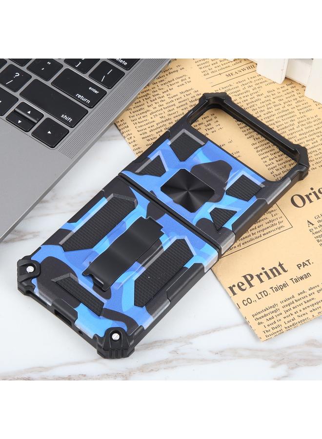erorex Case For Motorola Razr 40 Camouflage Armor Kickstand TPU + PC Magnetic Phone Case - Image 2