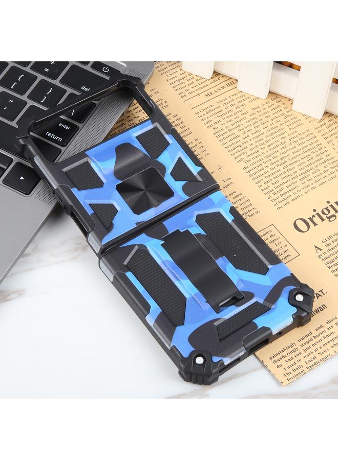 erorex Case For Motorola Razr 40 Camouflage Armor Kickstand TPU + PC Magnetic Phone Case - Image 4