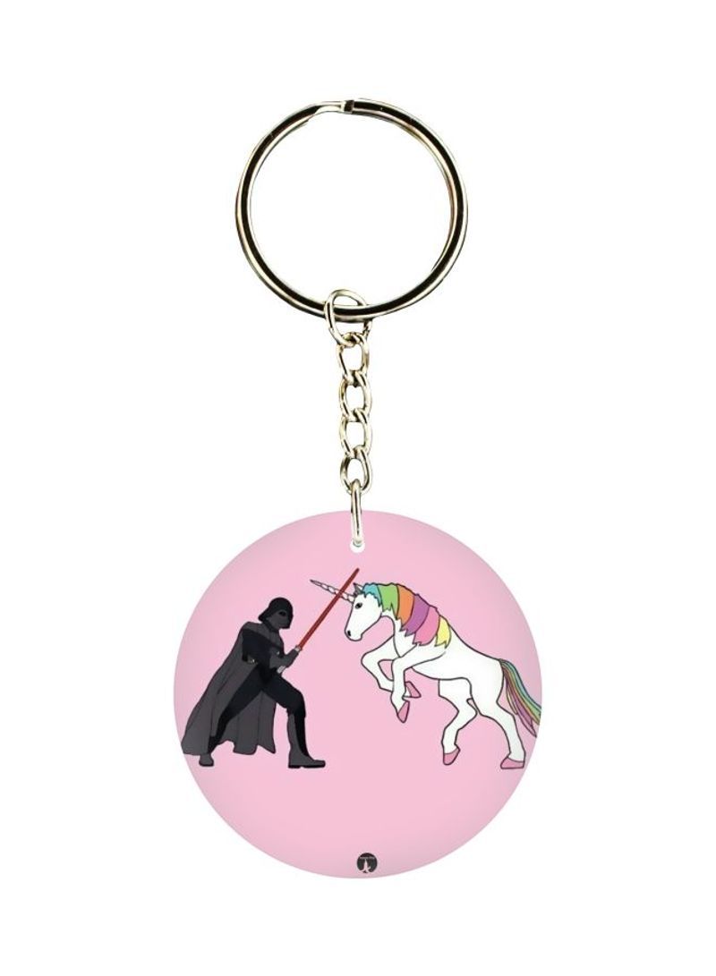 RKN Unicorn Printed Keychain
