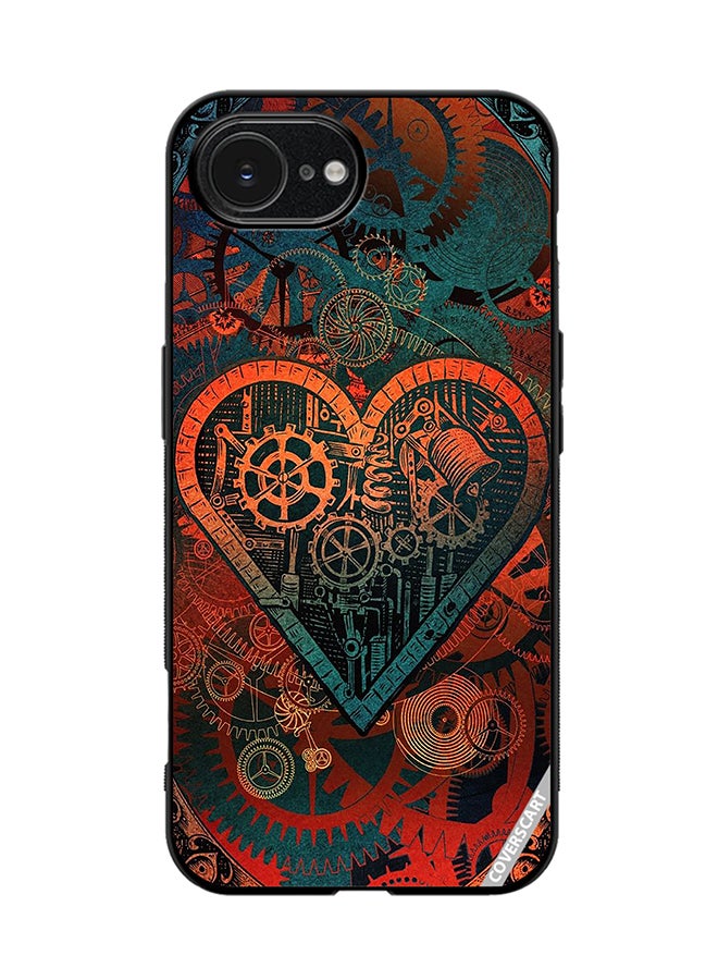 Protective Case Cover For Apple iPhone 16e Abstract Design Multicolour